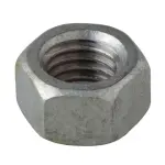 1/2-13 Hex Nut, Galvanized