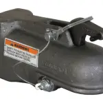 Buyers Products Adjustable Channel Mount Trailer Coupler, 2-5/16" Ball, 15K, Auto Latch, 0091550