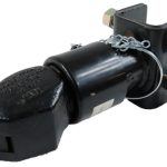 RAM Adjustable Channel Mount Trailer Coupler, 2" Ball, 7,000 lb, Sleeve Lock, CTA-196