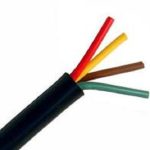 4 Way Cable, 14/4, Red/Brown/Yellow/Green