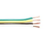 4-Way Flat Wire, 16/4, White/Brown/Green/Yellow