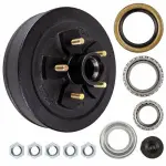 MAT Trailer Hub And Drum Assembly, 3500 lb Axle, 5 on 5-1/2", Complete, MAT 99-555