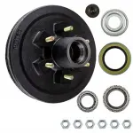 MAT Trailer Hub And Drum Assembly, 6000 lb Axle, 6 on 5-1/2", Complete, 99-655-6