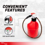 Tera Pump XL, Battery Powered, Fuel Transfer Pump w/ Flexible hose - Image 9
