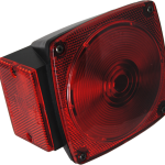Tail Light, Incandescent, Under 80", 2 Stud Mount, Left, 7" Lead,(440)
