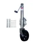 RAM Swivel Marine Jack, 1500 lbs, Single Wheel, Bolt On, 10" Travel