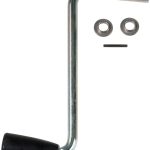 Handle, Bulldog, Side Wind, Black Knob, 170 Series