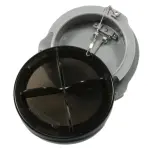 Certificate/Permit Holder, Round, Plastic