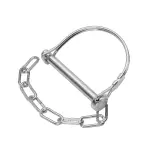 Coupler Pin, Bulldog, 5/16", With Chain