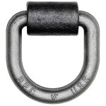 D-Ring, 3/4 X 3 X 3, Forged, 24K