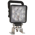Flood light, LED, 4" Square, With Switch & Handle