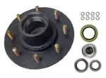 MAT Trailer Idler Hub Assembly, 7000 lb Axle, 8 on 6-1/2", Complete, 88-865-7