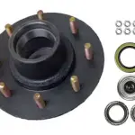 MAT Trailer Idler Hub Assembly, 7000 lb Axle, 8 on 6-1/2", Complete, 88-865-7