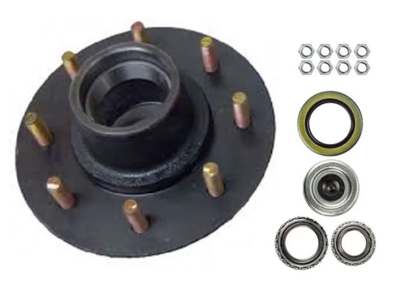 MAT Trailer Idler Hub Assembly, 7000 lb Axle, 8 on 6-1/2", Complete, 88-865-7