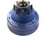 Rockwell Trailer Hub And Drum, 10000 lb, 4.88" Hub Pilot, 8 on 6-1/2", 99865-1P488AB