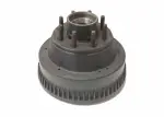 Rockwell Trailer Hub And Drum, 10000 lb, 4.75" Hub Pilot, 8 on 6-1/2", 99865-1P475AB