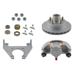 Rotor/Hub Kit, #84, 545, Bearings, Dacromet, 10" Rotor
