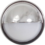 License Light, Clear, Round, Snap In