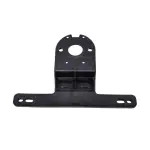 License Plate Bracket, Plastic, Black
