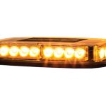 Light Bar, LED, 11" Rectangular, Amber, Multi-Mount