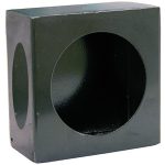 Light Box, Round, Single, Side Light, Steel, (426)