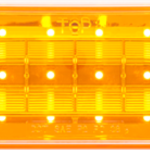 Marker Light, Amber, Rectangular 6", Surface Mount, (Lg 154)