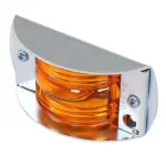 Marker Light, LED, Amber, Steel Guard, (119)