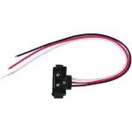 Pig Tail, 3-Wire, 9", Right Angle/Flat Plug