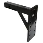 Pintle Hook Mount, 2", 6 Position, 12.25" Shank
