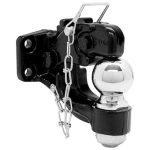 Pintle Hook 2-5/16" Ball Combo, 4 Bolt, 8 Ton