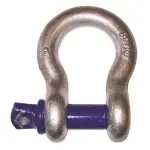 Screw Shackle, 1", 17000 WLL