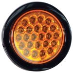 Strobe, LED, 4" Round, Amber, (426)