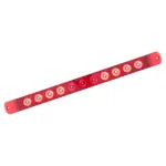 Tail Light, Red, Streamline ID Bar, Ultra-Thin, 3-Wire