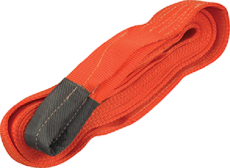 4″ x 25′ Recovery Tow Strap with Reinforced Cordura Eyes – 2 Ply, 40K