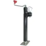 RAM Pipe Mount Swivel Trailer Jack, 5000 lbs, Topwind, 15" Travel, TJP-5002-B
