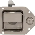 Paddle Latch, Mini Teardrop, Locking, Stainless