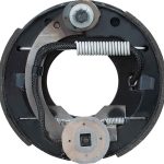 Dexter Electric Brake Assembly, 2000 lb-2200 lb, Left Hand, Manual Adjust, K23-047-00
