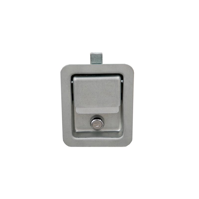 Paddle Latch, Large, Flush Mount, Locking, Steel