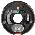 Dexter Electric Trailer Brake Assembly, Left Hand, 3,500 lb, Manual Adjust, 10", K23-026-00