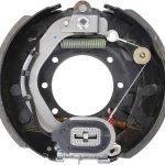 Dexter Electric Brake Assembly, Left Hand, 10000 lb. HD, Self Adjust