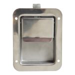 Ideal for repeated daily use, you can shut it and go. Can be bolted on or welded on. Buyers Products Standard Size Flush Mount Non-Locking Paddle Latch is a single point latch built to handle the demands of daily use. The non-locking, rectangular latch is designed to mount into a 3-3/8 in. by 4-5/8 in. recess and is available in rust-resistant steel (welded on) or stainless steel (bolted on). Product Common Use: Toolboxes, Truck Boxes, Storage Boxes, Tack boxes