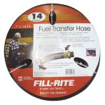 Fuel Hose, 1" NPT Inlet/Outlet, 14 ft.