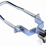 Spare Tire Carrier, Locking, Square U-Bolt Style, W/Lock