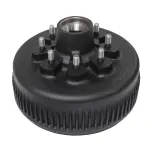 MAT Trailer Hub And Drum, 8000 lb Axle, 8 on 6-1/2" 5/8" Studs, EZ Lube, 99-86580-56