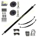 Trailer Straight Axle Kit - 7,000lbs. - No Brakes, H-70