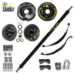 Trailer Straight Axle Kit - 5,200/6,000lbs. - With Brakes, H-60B
