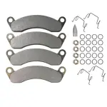 MAT Disc Brake Pad, 10k-12K,4 Pad Kit, Services 1 Axle