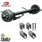 Dexter 10K Single Trailer Axle Kit - Electric Brakes - 10,000 lb GVWR - 10KGDDSES