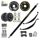 Trailer Straight Axle Kit - 7,000lbs. - With Brakes, H-708B