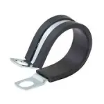 3/8" Loom Clamp, 1/2" Wide, Zinc Plated, 2006